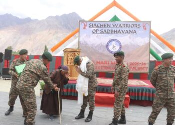 Army Pays Tribute to Fallen Heroes’ Families in Nubra Valley Ahead of Kargil Vijay Diwas