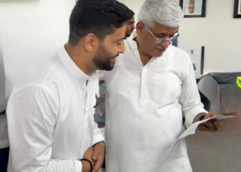 Er. Aijaz Hussain Meets Union Tourism Minister