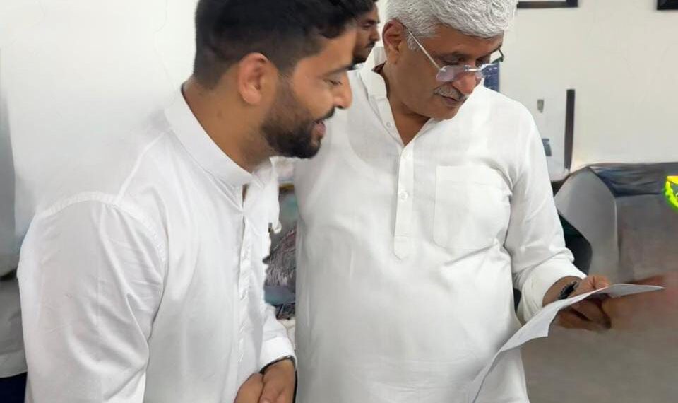 Er. Aijaz Hussain Meets Union Tourism Minister