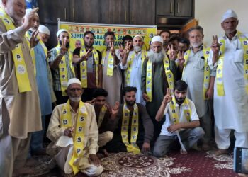 SBSP Holds Mega Joining Ceremony in Sopore to Strengthen Grassroots Presence Across Baramulla