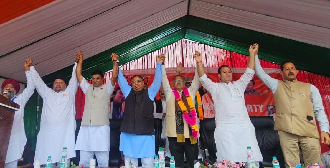 Farooq-Omar broke promises, now playing cultural victim card: Tarun Chugh slams NC in Baramulla