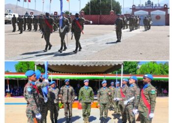INDBATT XXVI Takes Over UNIFIL Mandate in Lebanon from INDBATT XXV with Military Ceremony