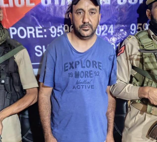 Man Held for Extorting Money in Name of Police in Sopore