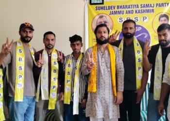 Big Boost for SBSP as NC Workers from Sopore and Activists from Srinagar Join Party in Presence of State President Vivek Bali