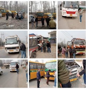 “Strict Action Against Traffic Violators: ARTO Bandipora Conducts Drive in Sumbal, Recovers ₹65,000