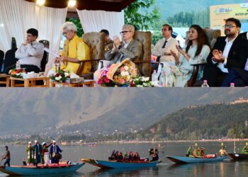 CM Omar Abdullah hails inaugural Khelo India Water Sports as “yet another historic sports event in J&K”