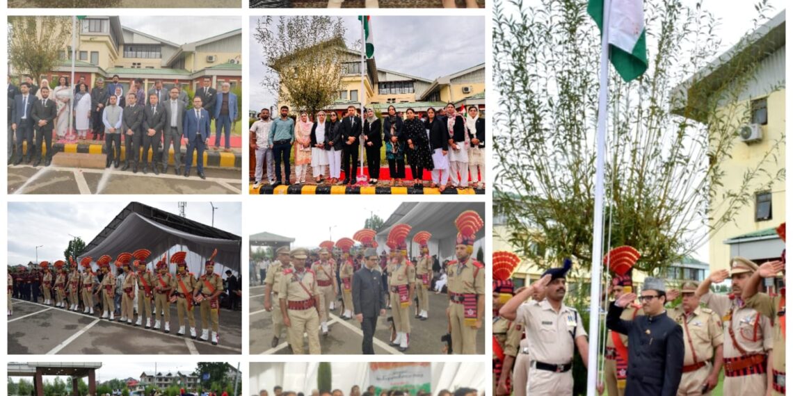 District Judiciary, DLSA Srinagar Celebrate 79th Independence Day at Moominabad Court Complex