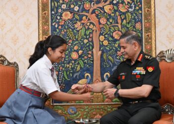  Children Tie Rakhi to Indian Army Chief: Sacred Bond of Protection and Trust