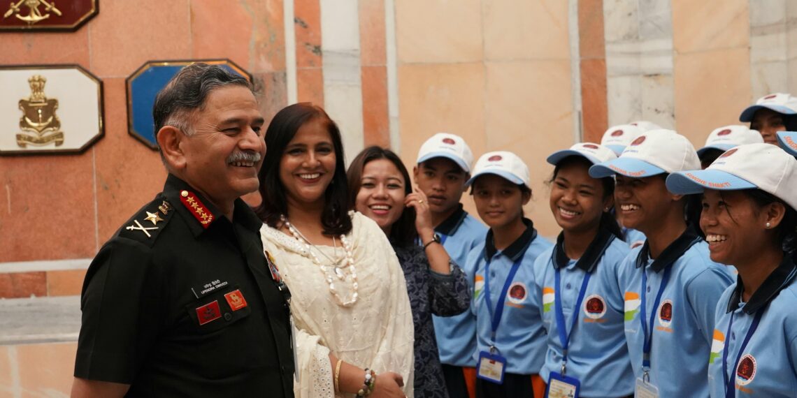 DWEEP SE DELHI – ARMY CHIEF INSPIRES TRIBAL STUDENTS OF ANDAMAN & NICOBAR ISLANDS