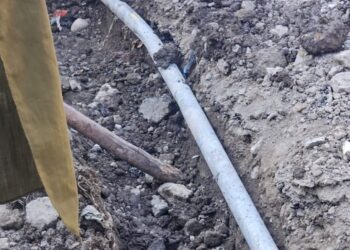 Freshly Macadamized Road Dug Up in Budgam for Pipeline Repairs, Residents Outraged