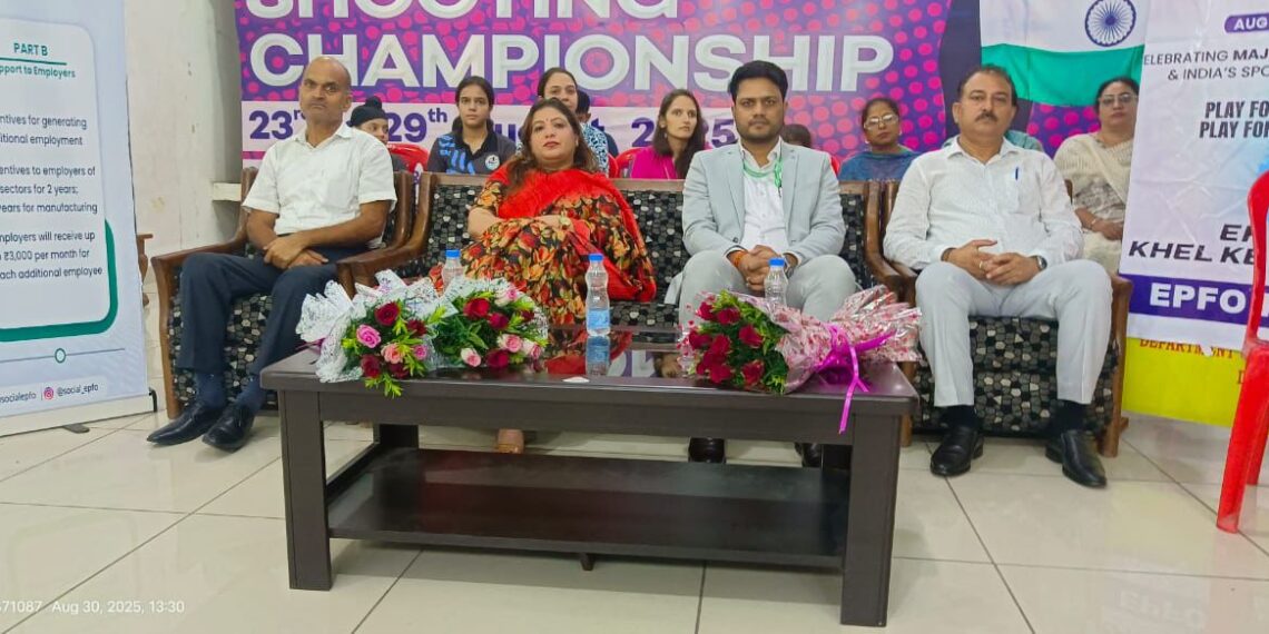 J&K Youth Services & Sports Department Celebrates National Sports Day with Rifle Shooting