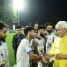 LG attends the Qualifier 2 match of Kashmir Super League-2025 at TRC ground, Srinagar