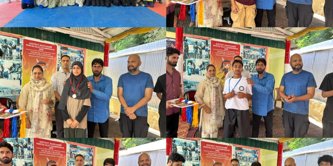 District Bandipora Pencak Silat Championship 2025 Concludes Successfully at Army Goodwill School