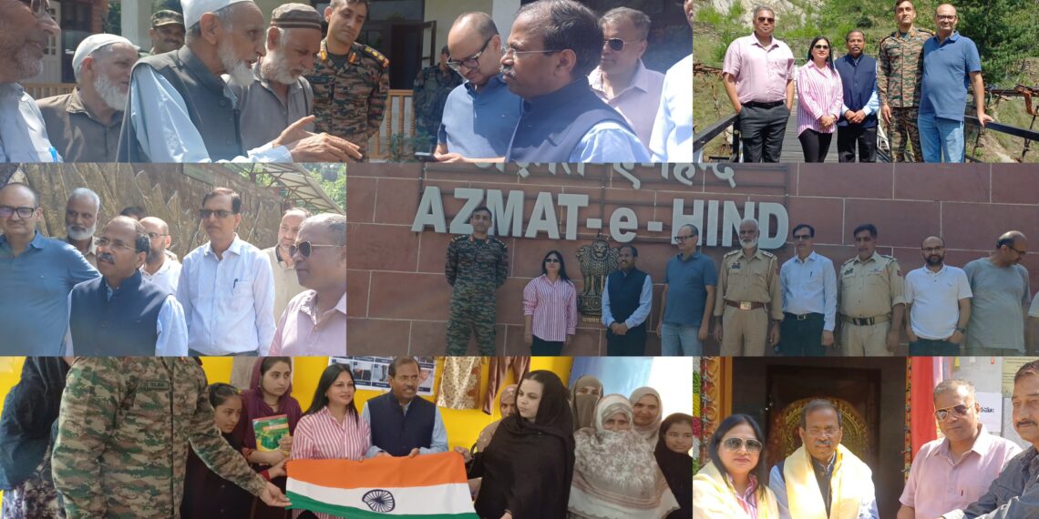 Principal Secretary A.K. Singh Visits Karnah, Highlights Border Development, Cultural Harmony, and Empowerment