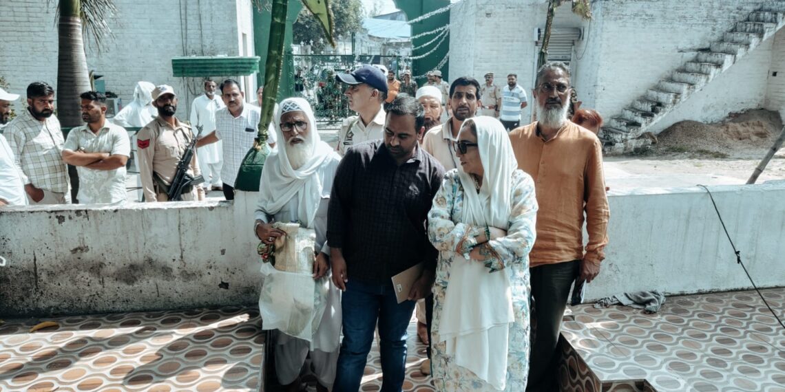 Dr Darakhshan Calls for Time-Bound Completion of Projects at Jammu’s Sufi Shrines