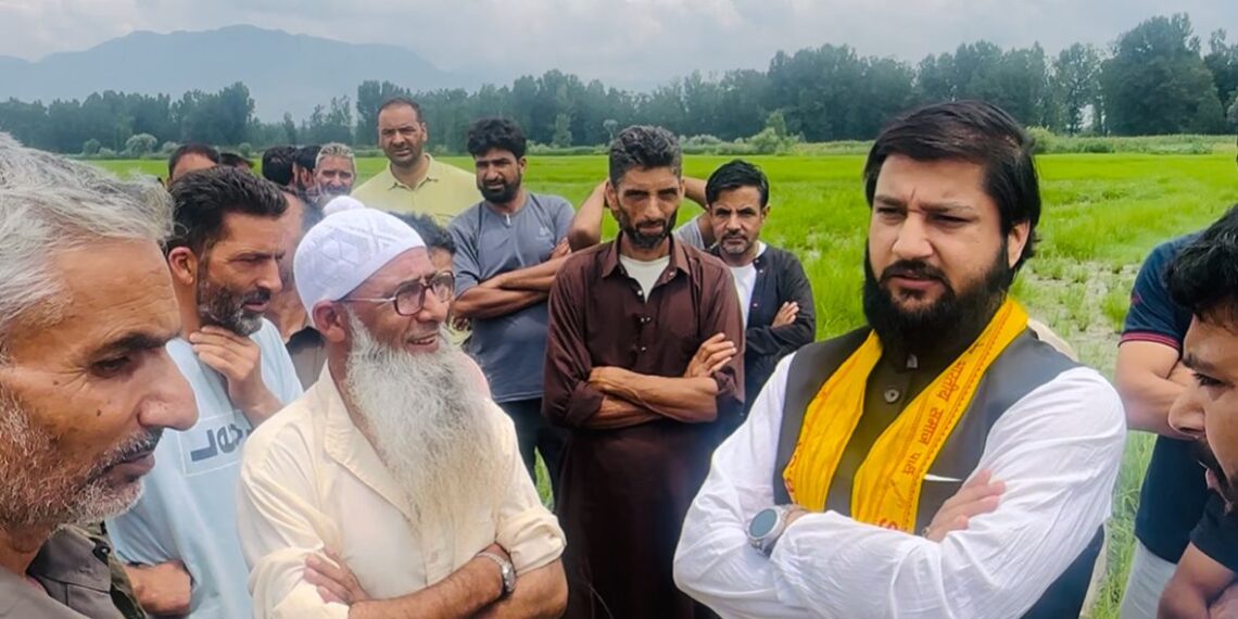 SBSP’s Vivek Bali Vows to Address Farmers’ Land Concerns During Bijbehra Visit