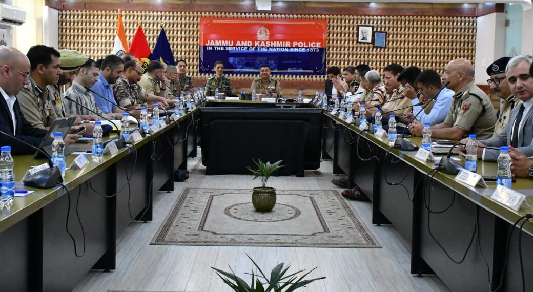 IGP Kashmir reviews security arrangements for I-Day, upcoming events
