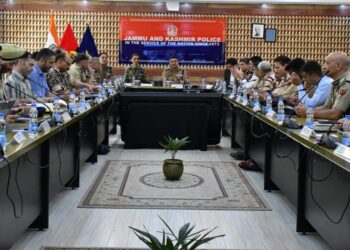 IGP Kashmir reviews security arrangements for I-Day, upcoming events