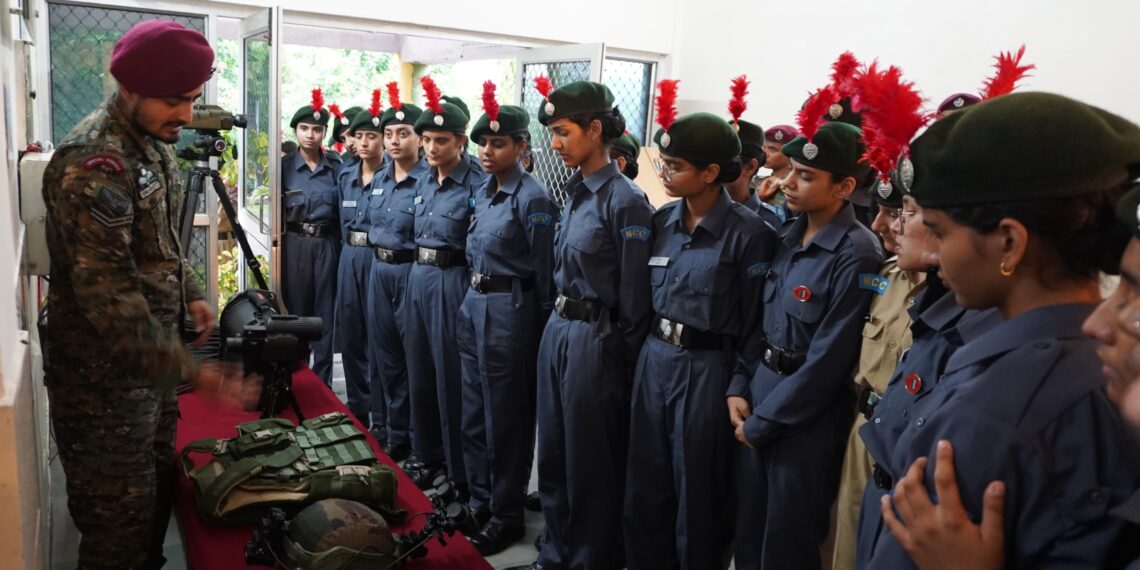NCC Cadets of 1 J&K Air Sqn NCC Visit Air Force Station, Udhampur