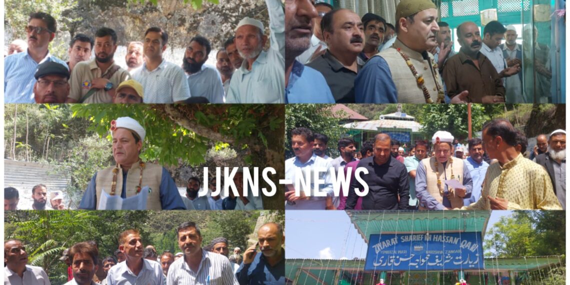 “Public Welfare Lies in Service of Shrines”: Minister Javid Ahmad Dar at Hardushiva Zaingair