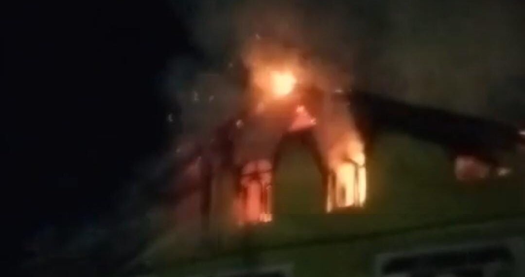 Fire Guts House in Baramulla’s Dangerpora