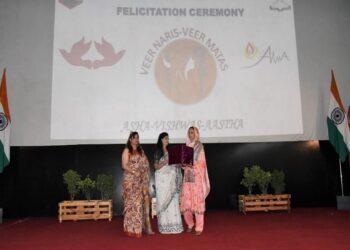 HEARTS OF GRATITUDE: JAK LI REGIMENT CENTRE CHAMPIONS WELFARE OF VEER NARIS AND VEER MATAS