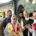 Dr Darakhshan Andrabi laid foundation stone for Administrative Block of J&K Waqf Board