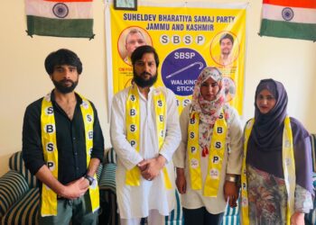 Youth Icons from Bandipora Join SBSP, Strengthening the Party’s Base in Jammu & Kashmir