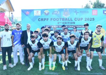 2nd Edition CRPF Football Cup 2025 kicks off with enthusiasm and sporting spirit