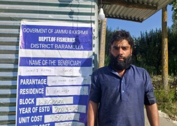 Baramulla Youth Turns to Trout Farming, Finds Stability Through HADP Scheme
