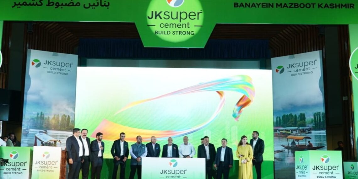JK Super Cement Debuts in Kashmir, Boosting Local Manufacturing and Jobs