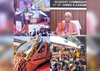 LG Sinha Thanks PM Modi for Amritsar-Katra Vande Bharat, Hails Boost to Rail Infrastructure