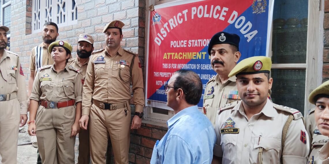 Property of Notorious Drug Peddler Attcahed in Doda