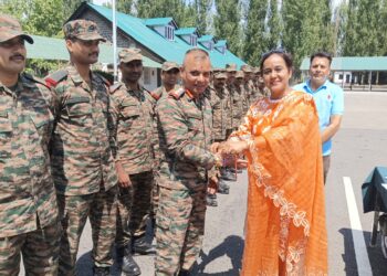 Threads of Gratitude: Khaki Ki Rakhi Brings Smiles and Pride to 110 Infantry Battalion (TA) MADRAS