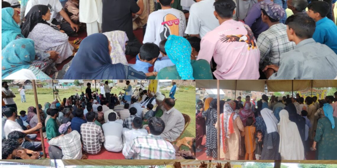 Massive Support for SBSP in Sopore’s Ningli Bala as Dozens Join Party