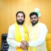 SBSP State President Vivek Bali Discusses Youth Issues with Dr. Arvind Rajbhar