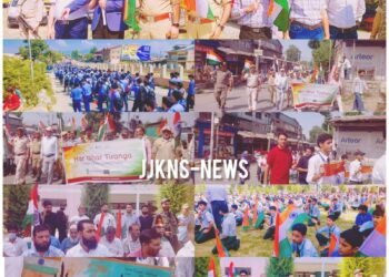 Sopore Resonates with Patriotism as Tiranga Rally Marks Independence Celebrations