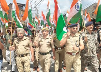 Tiranga Rally Brings Patriotic Fervour to Downtown Srinagar