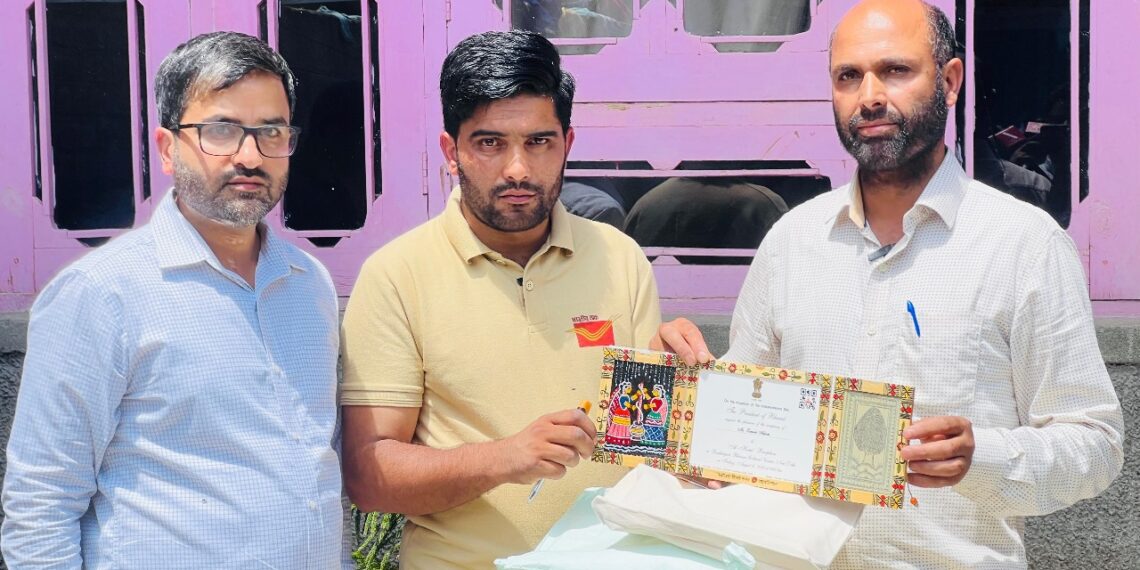 Shopian’s Zeerish Aslam Invited to President’s Independence Day Reception at Rashtrapati Bhavan
