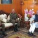 Army Commander Northern Command calls on LG Ladakh, Discusses Leh Situation