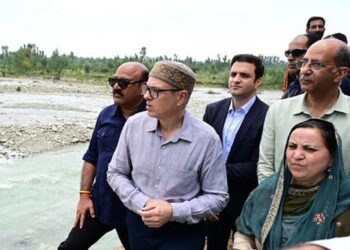 CM Omar visits flood-hit areas of Anantnag, assures relief, rehabilitation, long-term flood mitigation measures