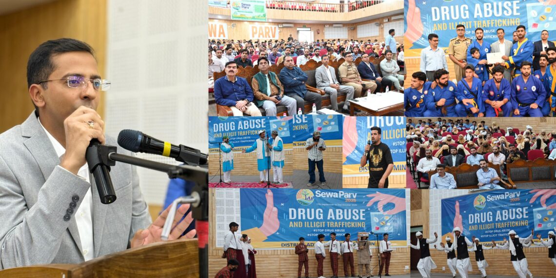 District Admin Shopian Holds Seminar on Drug Abuse, Urges Youth to Support Anti-Drug Drive