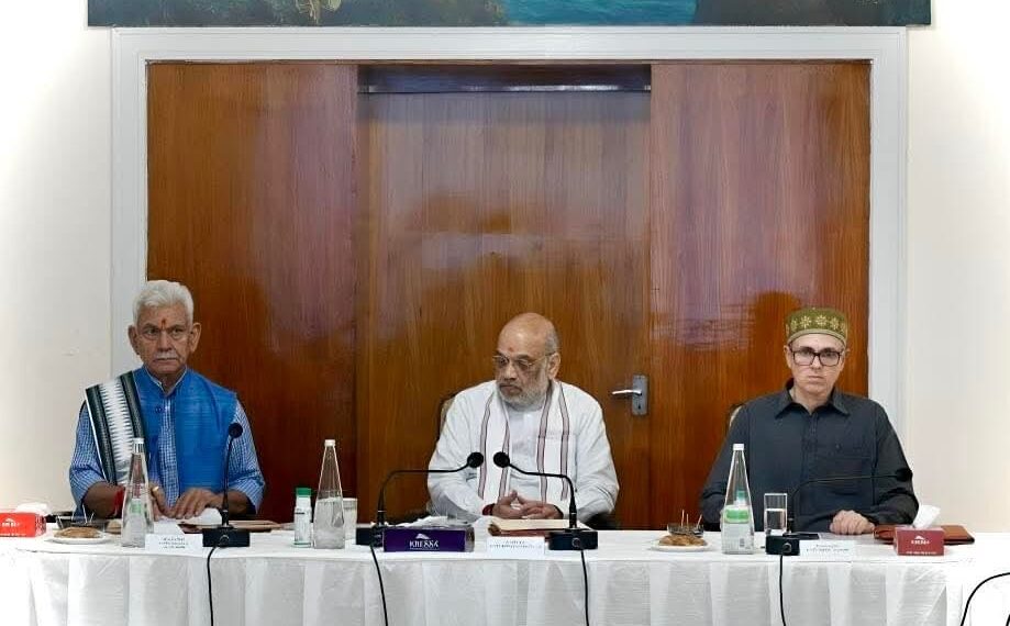 HM Amit Shah Reviews Flood-Hit Areas, CM Omar Hails Centre’s Seriousness