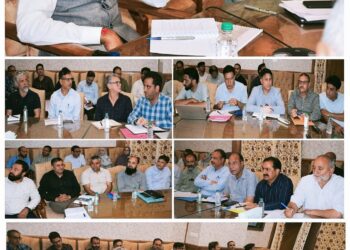 161 Projects Sanctioned, 153 Completed: Div Com Kmr Reviews Srinagar Smart City