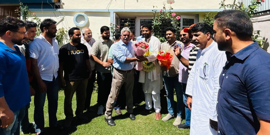 Er. Aijaz Hussain Felicitated on His Nomination as Co-Incharge Minority Morcha, J&K