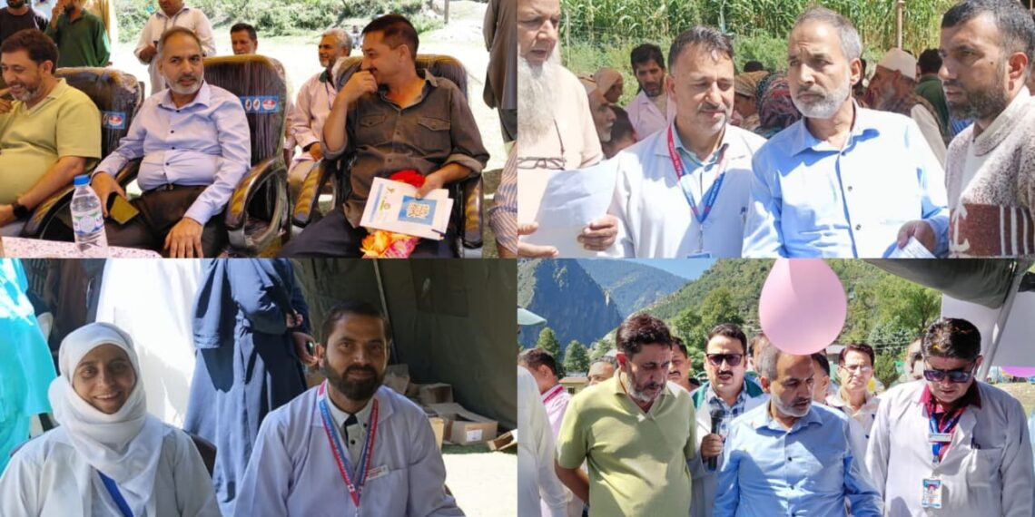 Over 500 Patients Treated in Teetwal Medical Camp Near LoC