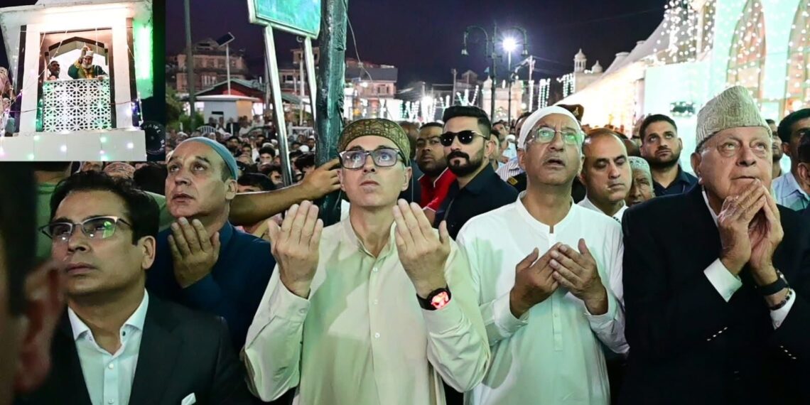 Teachings of Prophet SAW a Guiding Light for Humanity”: CM Omar Abdullah On Eid-e-Milad-Un-Nabi SAW