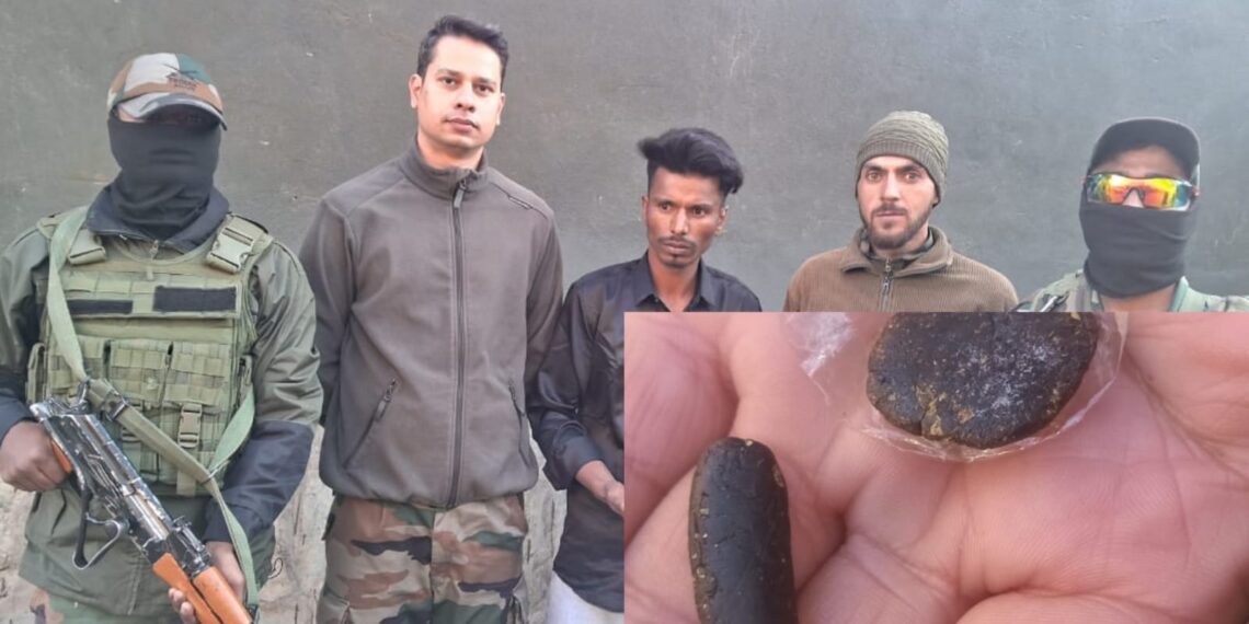 Security Forces Intercept Man Carrying Contraband at NC Pass, Tangdhar