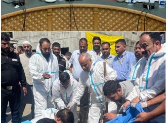 BJP launches Swachhta Abhiyan in Anantnag, distributes food kits at hospital