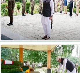 CM Omar Abdullah Pays Last Respects to Soldiers Martyred in Kulgam
